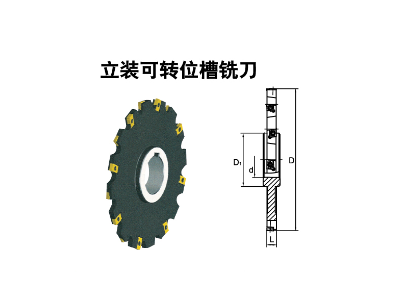 立裝可轉(zhuǎn)位槽銑刀